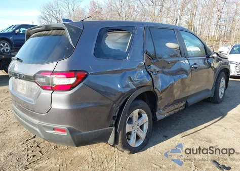 2023 Honda Pilot Awd Lx из США, поврежденный, VIN 5FNYG1H20PB050578